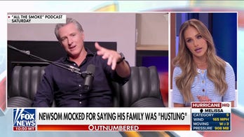 Newsom ripped after claiming family 'hustled' to pay bills as a child
