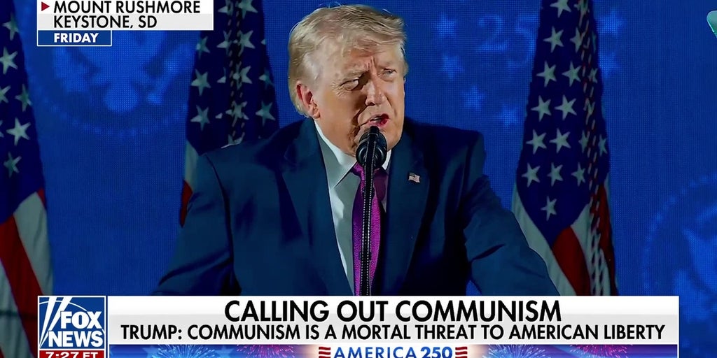 Trump warns communism is a ‘mortal threat’ to American liberty
