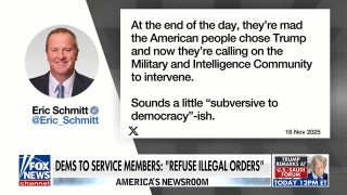 Democrats criticized for telling service members to refuse 'illegal' orders - Fox News