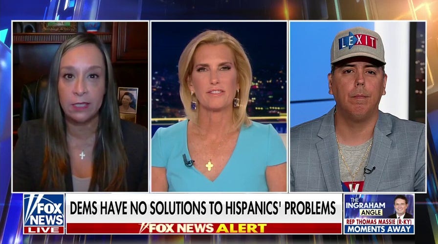 Laura Ingraham: Democrats panicked over Latino voters' embrace of GOP
