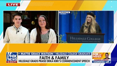 Erika Kirk's powerful Hillsdale commencement address moves graduates