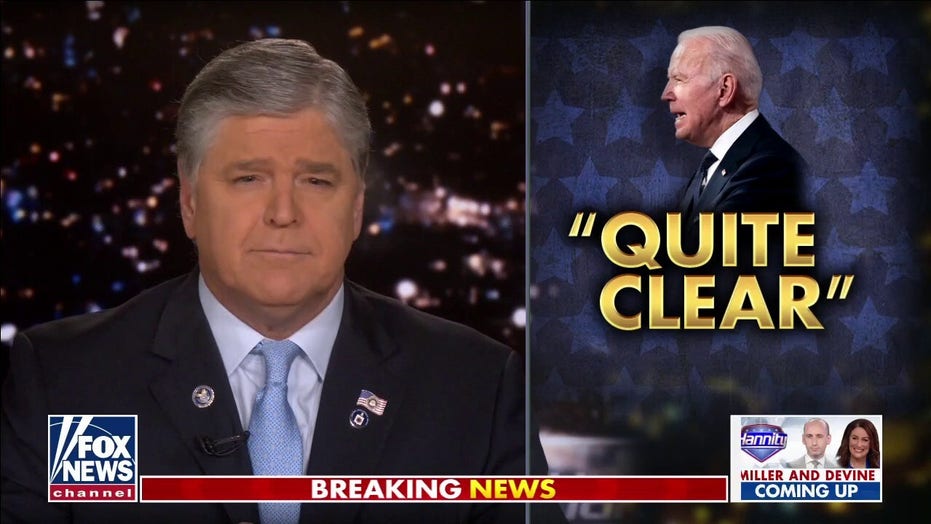 Hannity: Biden 'creates a crisis,' White House 'pretends that it is no crisis'