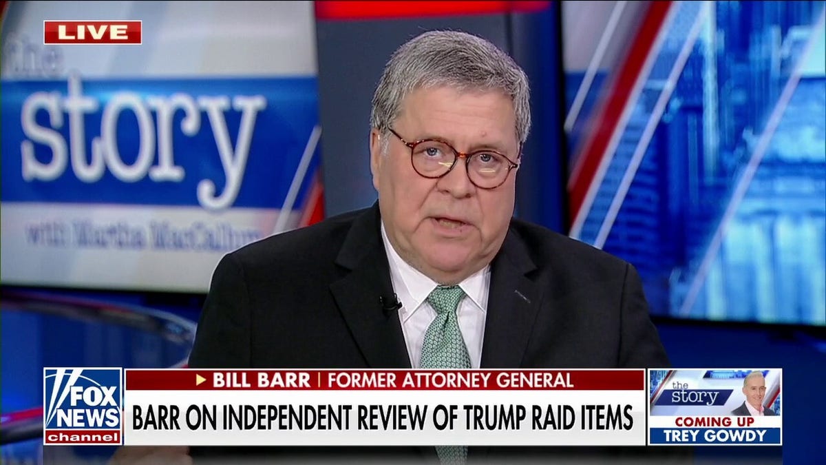 Bill Barr on 'deeply flawed' special master ruling: It was wrong, should be  appealed | Fox News