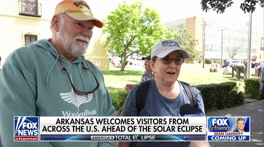 Americans travel to Hot Springs National Park to view total solar eclipse