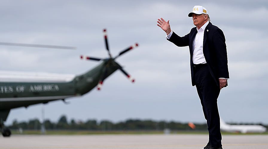 WATCH LIVE: President Trump watches the Irish Open