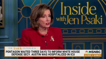 Nancy Pelosi says disclosure on Austin 'could have been handled much better'
