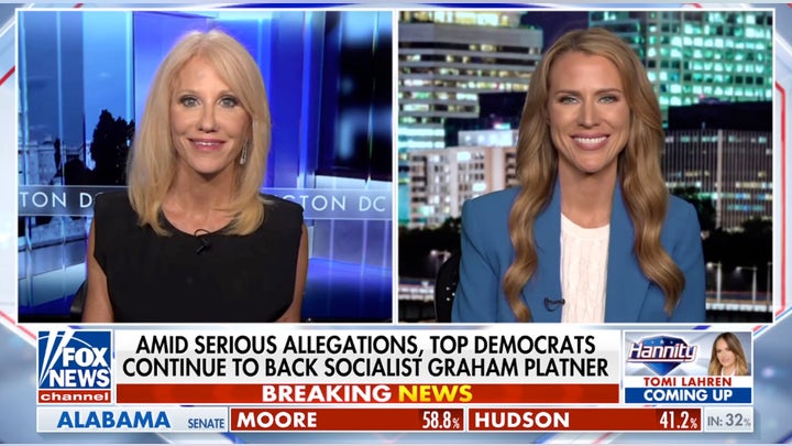 Kellyanne Conway: Democrats keep ‘moving the line of morality’ on Platner