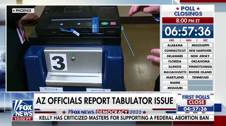 2022 midterm elections: Arizona officials report tabulator issue