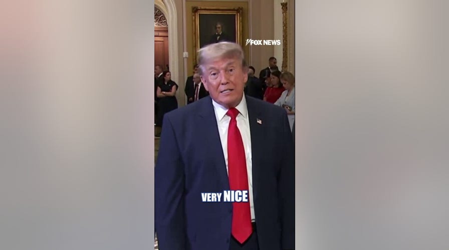 Trump says Iran is being 'very nice'
