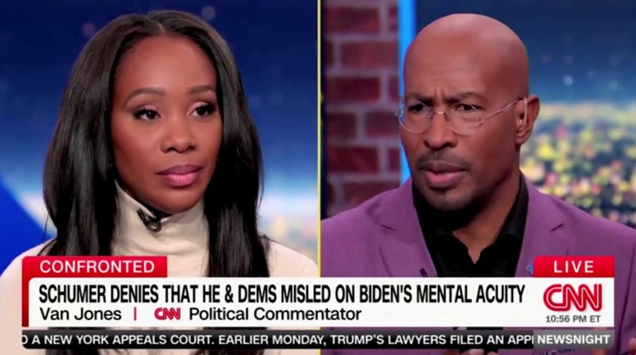 CNN's Van Jones calls out Chuck Schumer for 'foolish' claim Dems didn't mislead on Biden's health