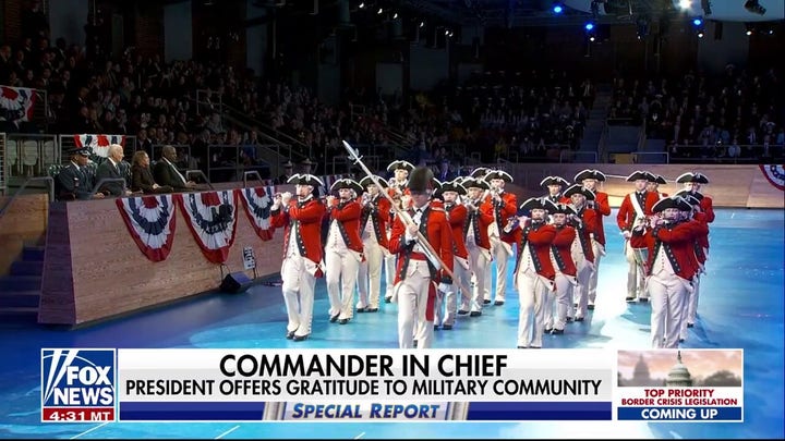 Biden defends defense legacy to US military 