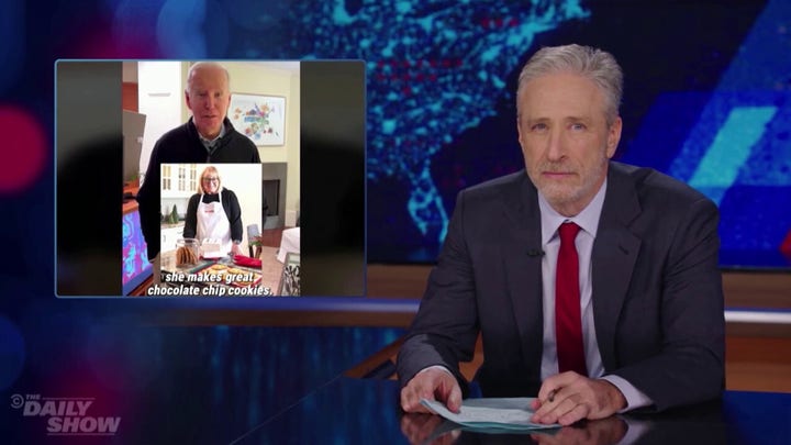 Jon Stewart unleashes on Biden campaign for TikTok video making him look 'older': 'Fire everyone'