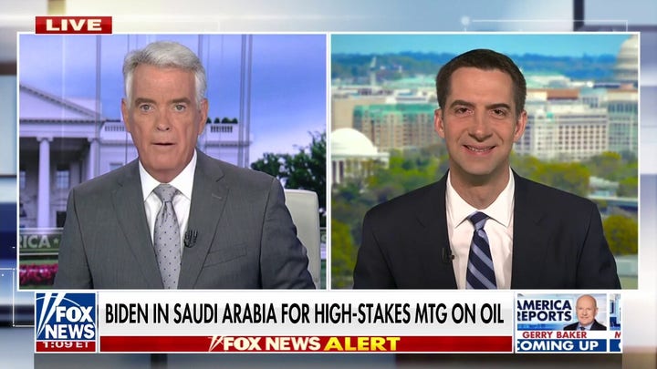 Tom Cotton: Joe Biden should've never ostracized Saudi Arabia