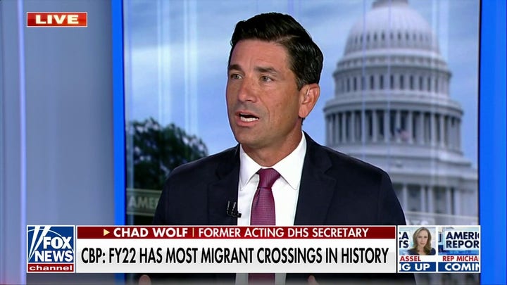 'How many does it take for you to say the border isn't secure?': Chad Wolf