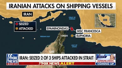 Iran says it seized 2 of 3 vessels attacked in Strait of Hormuz