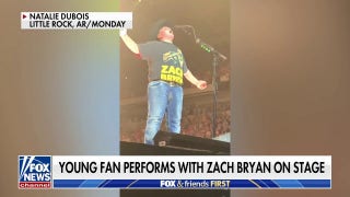 Young teen goes viral after performing with Zach Bryan - Fox News