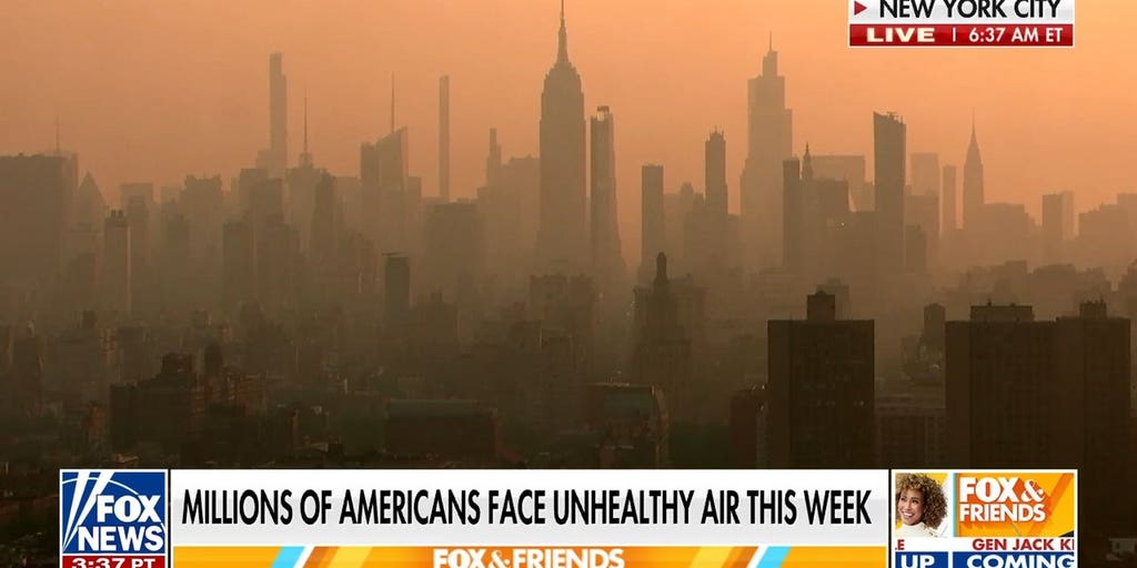 Doctor warns millions of Americans face unhealthy air from wildfires