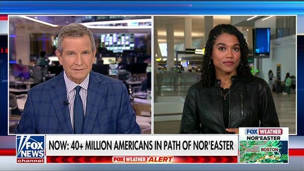 Travelers detail flight experiences amid nor’easter conditions