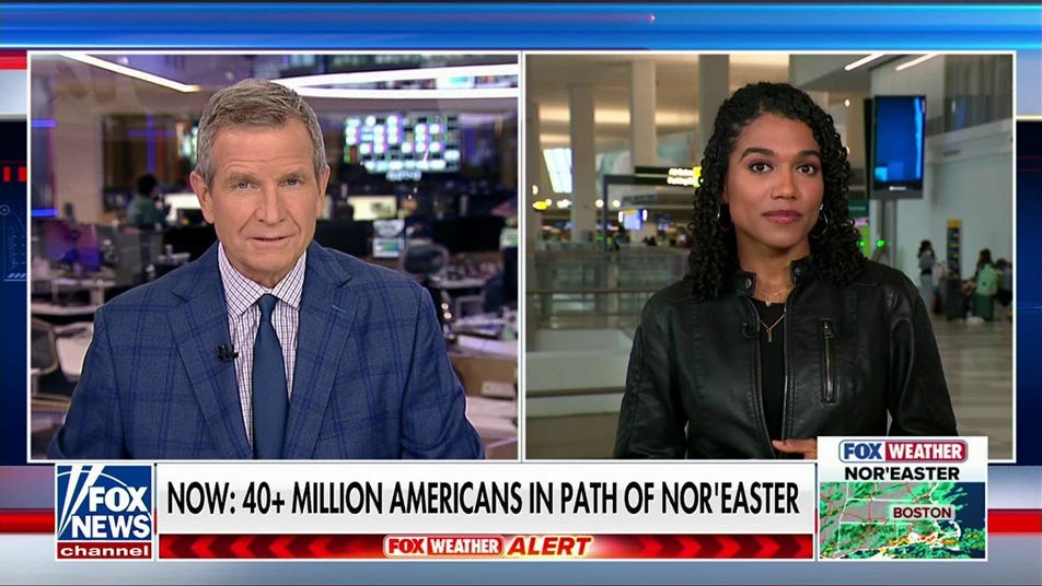 Travelers detail flight experiences amid nor’easter conditions