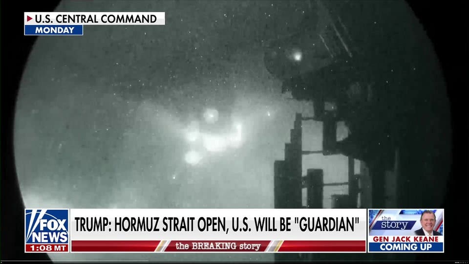 US launches strikes on Iran ahead of naval blockade in Strait of Hormuz