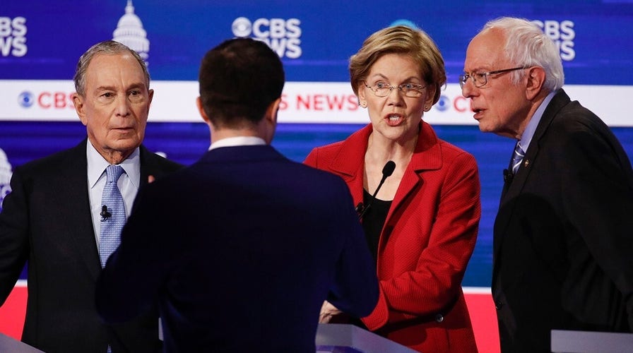 Democrat candidates target Sanders, Bloomberg in contentious South Carolina debate