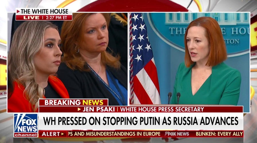 White House pressed on stopping Putin as Russia advances