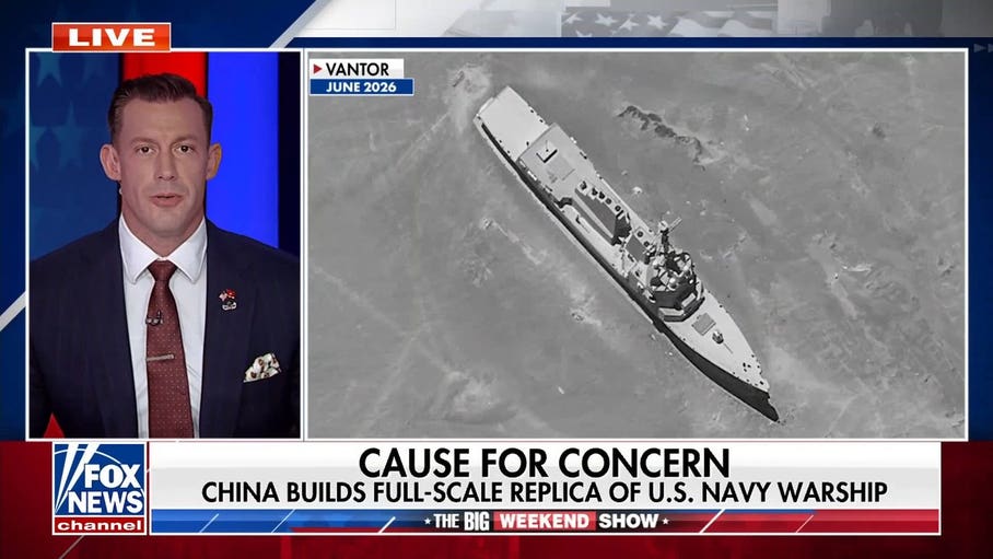 China builds full-scale replica of US Navy destroyer, expert warns it may be used to train AI