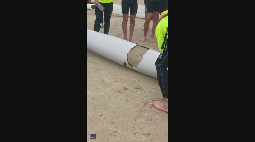 Australia shark attack results in gaping hole in teenager’s surf ski