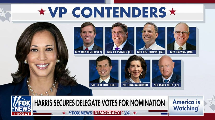 Kamala Harris mulls VP running mate contenders 