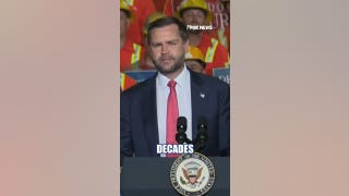 Vance PAYS TRIBUTE to his grandfather at Ohio steel factory