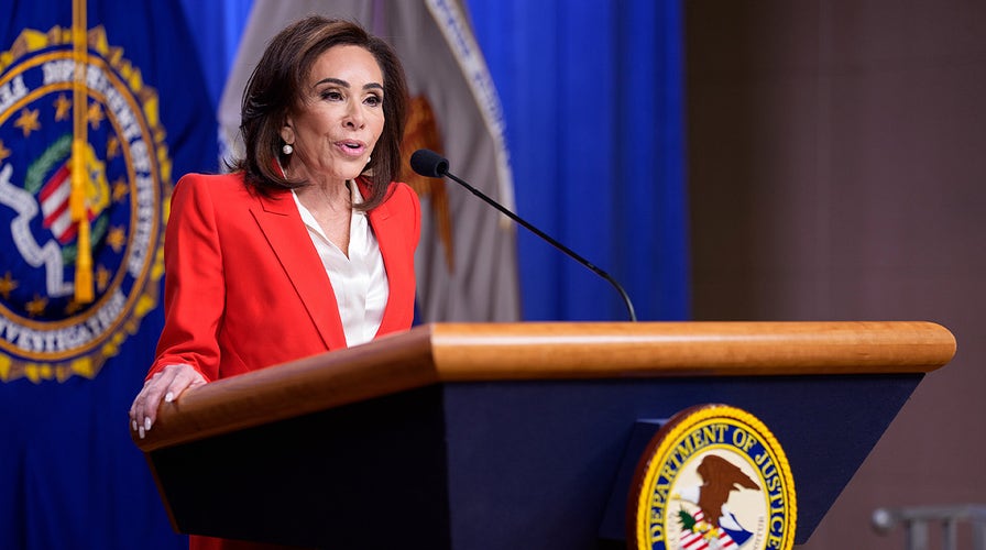 US Attorney Jeanine Pirro makes an announcement