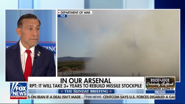 Darrell Issa on Trump's Iran peace framework and US missile inventory