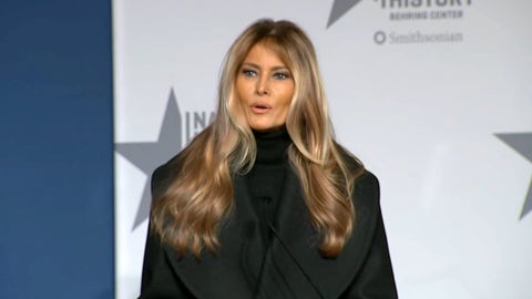 WATCH LIVE: Melania Trump places her inaugural gown in the First Ladies Gallery - Fox News