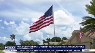 Florida HOA sues veteran over flying American flag, flagpole in yard