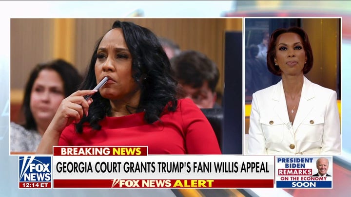 Georgia appeals court grants Trump's appeal in Fani Willis case