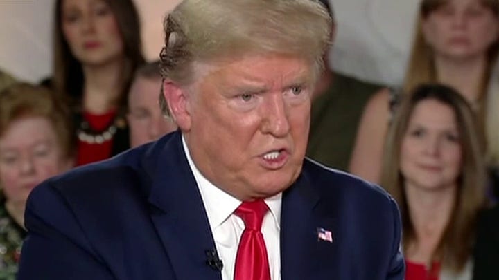 Trump faces questions on growing national debt at Fox News town hall