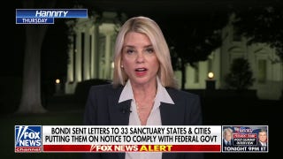 Attorney General Pam Bondi urges sanctuary cities and states to comply with ICE