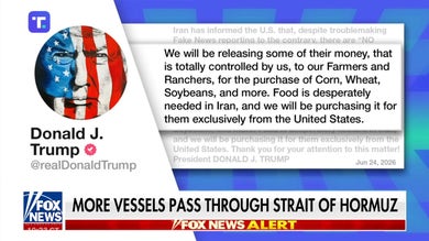 Trump announces $500 million of American goods will be purchased for Iran
