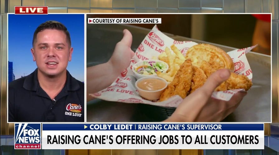 Fast-food chain pitching customers job opportunities