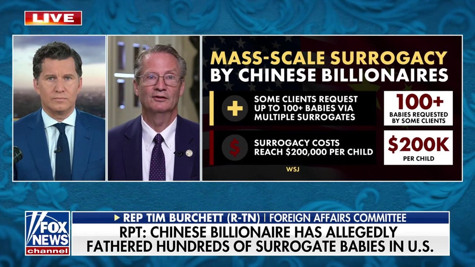 Rep. Tim Burchett sounds alarm on Chinese surrogacy loophole