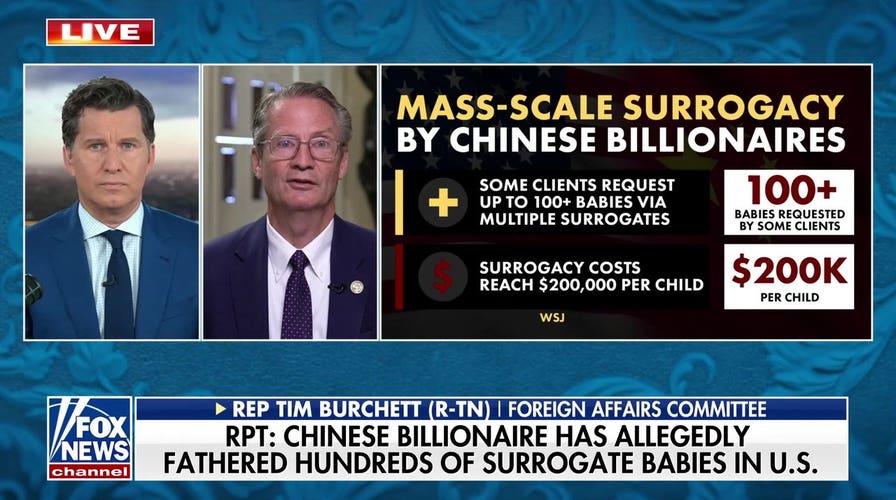 Rep. Tim Burchett sounds alarm on Chinese surrogacy loophole