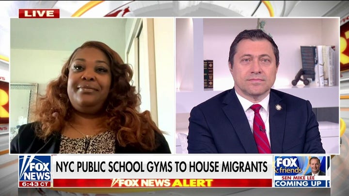 Outrage after NYC officials use Brooklyn school to house migrants