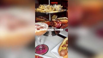 Hot dog towers become social media sensation