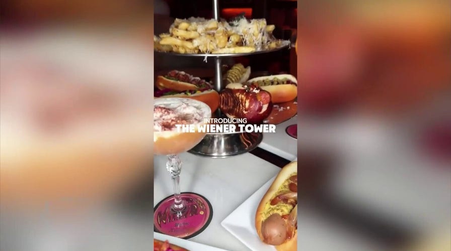Hot dog towers become social media sensation