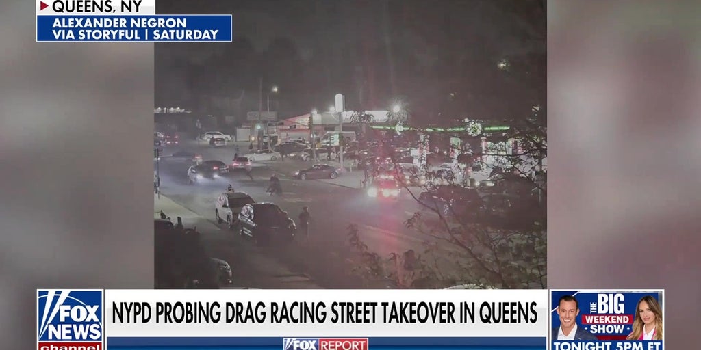 NYPD probes drag racing street takeover in Queens