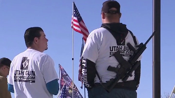 Utah gun owners flock to state Capitol to protest newly proposed gun control laws