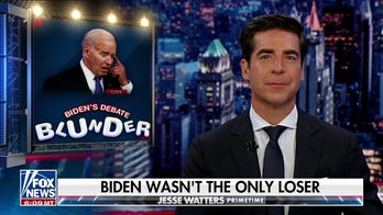 Jesse Watters: The CNN Presidential Debate was over 13 minutes in