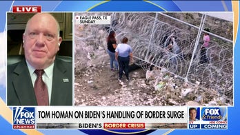 The Biden administration is ‘ignoring the laws’ on immigration: Tom Homan