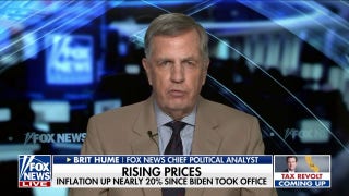 Brit Hume: Even those who can afford inflation 'don't like it' - Fox News