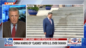 Brit Hume: China’s attitude on Taiwan has ‘never changed’